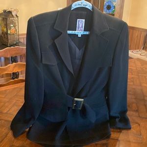 New Black Belted Blazer